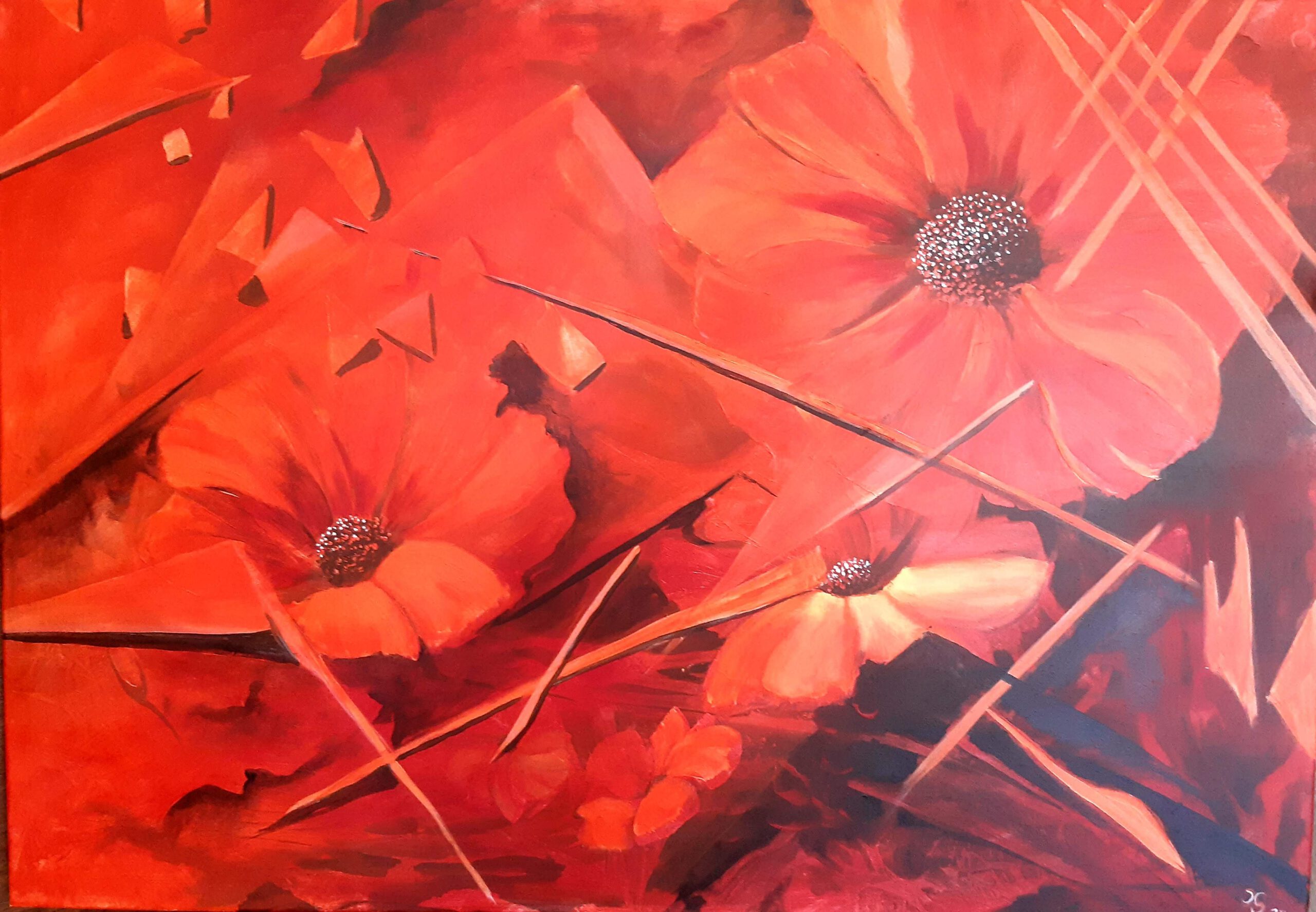 Rote Blumen