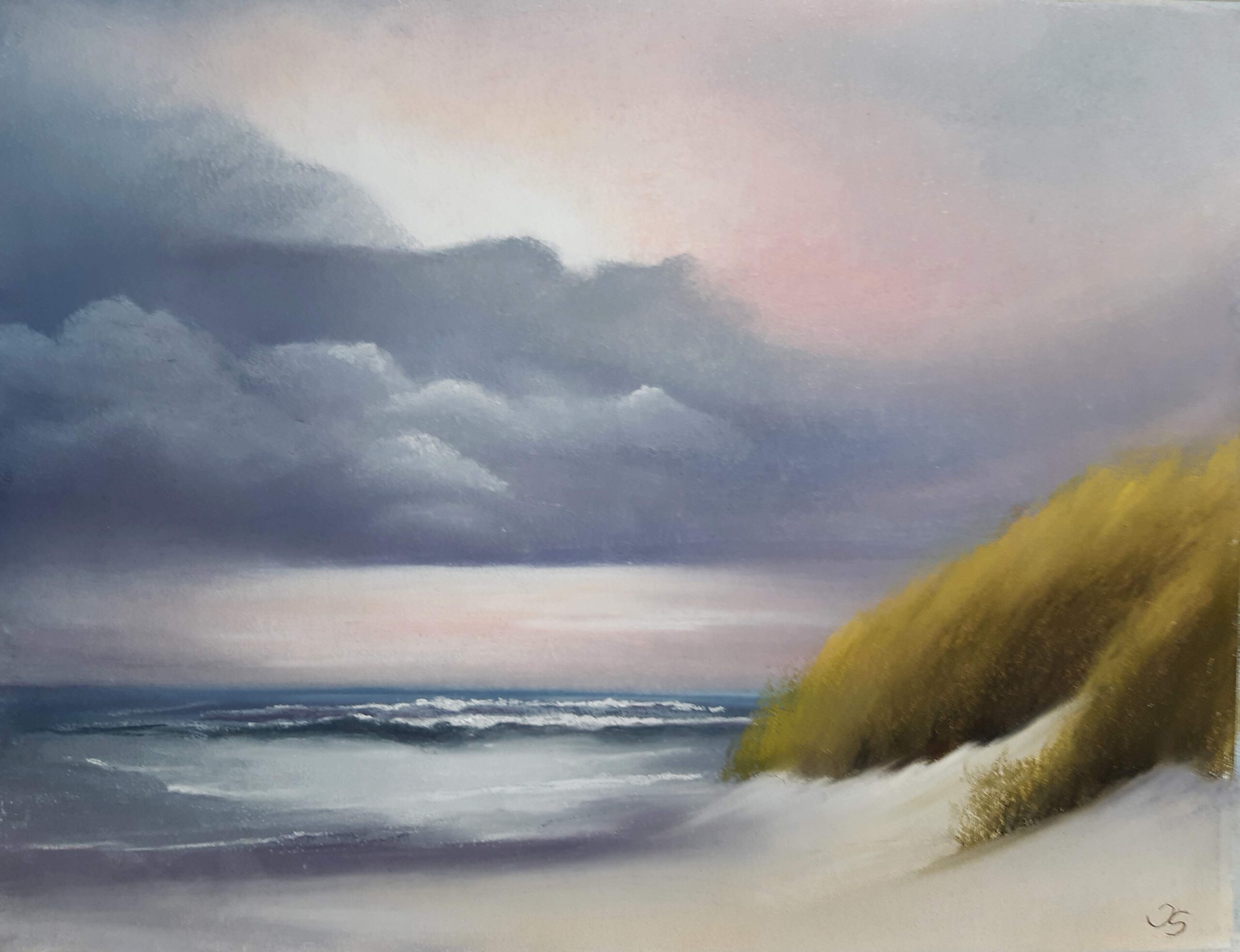 Düne und Meer